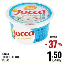 Gecop Jocca Fiacchi di Latte offerta