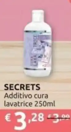 PiùMe SECRETS Additivo cura lavatrice offerta