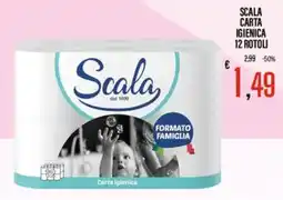 Supermercati EffePiù Scala carta igienica offerta