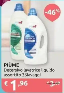 PiùMe PIÙME Detersivo lavatrice liquido offerta