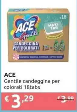 PiùMe ACE Gentile candeggina per colorati offerta