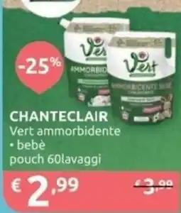 PiùMe CHANTECLAIR Vert ammorbidente bebè offerta