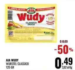 Gecop AIA WUDY WURSTEL CLASSICO offerta