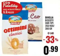 Gecop Divella biscotti vari tipi offerta