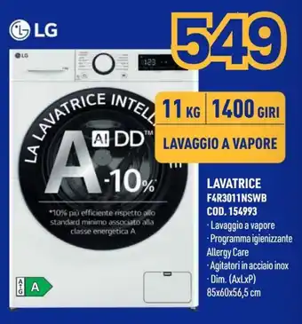 Lavatrice Intell AI DD