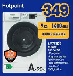 AmiCo Shop Lavatrice Hotpoint offerta