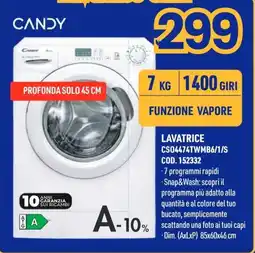 AmiCo Shop Lavatrice Candy offerta