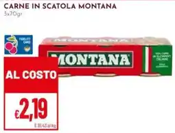 Pan CARNE IN SCATOLA MONTANA offerta