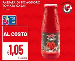 Pan Passata di pomodoro Tomata Casar offerta