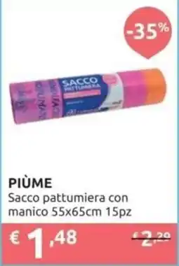 PiùMe PIÙME Sacco pattumiera offerta