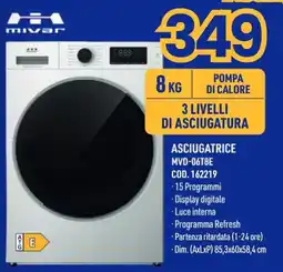 AmiCo Shop ASCIUGATRICE MIVAR offerta