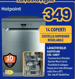 AmiCo Shop Lavastoviglie Hotpoint offerta
