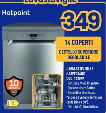 Lavastoviglie Hotpoint