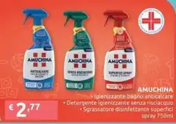 PiùMe AMUCHINA Igienizzante bagno anticalcare spray offerta