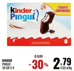 Gecop Kinder Pinguì offerta