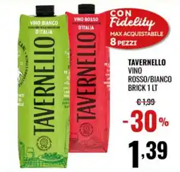 Gecop TAVERNELLO VINO ROSSO/BIANCO offerta
