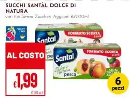 Pan Succhi Santal Dolce di Natura offerta