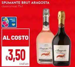 Pan Spumante Brut Aragosta offerta