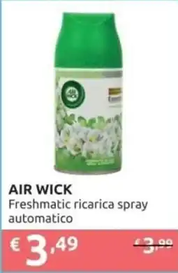 PiùMe AIR WICK Freshmatic ricarica spray automatico offerta