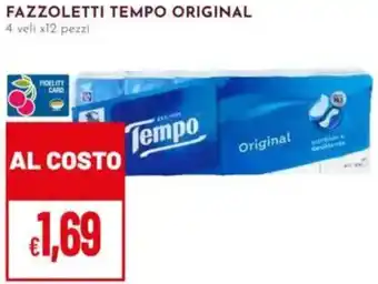 Pan FAZZOLETTI TEMPO ORIGINAL offerta