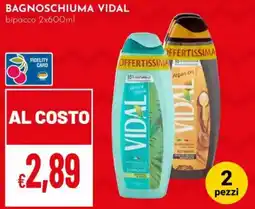 Pan Bagnoschiuma Vidal offerta