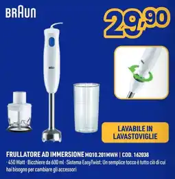 AmiCo Shop BRAUN FRULLATORE AD IMMERSIONE offerta