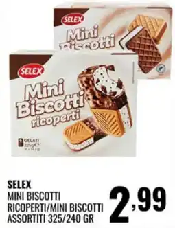 Gecop SELEX Mini Biscotti ricoperti offerta