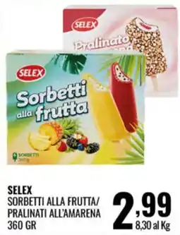 Gecop SELEX Sorbetti alla frutta offerta