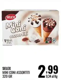 Gecop SELEX Mini Coni Assortiti offerta