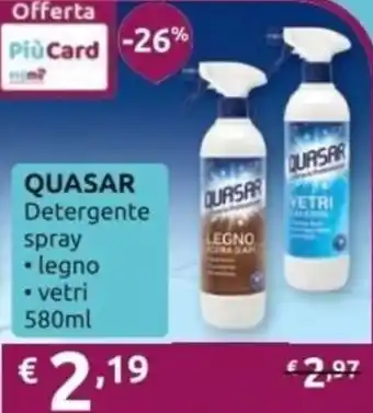 PiùMe QUASAR Detergente spray offerta