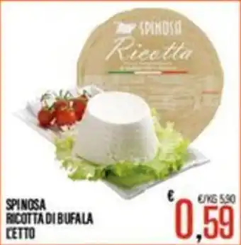 Supermercati EffePiù SPINOSA RICOTTA DI BUFALA offerta