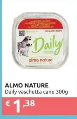 PiùMe ALMO NATURE Daily vaschetta cane offerta