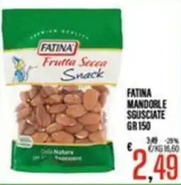 Supermercati EffePiù FATINA MANDORLE SGUSCIATE offerta