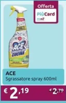 PiùMe ACE Sgrassatore cucina offerta