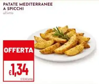 Pan PATATE MEDITERRANEE A SPICCHI offerta