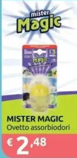PiùMe MISTER MAGIC Ovetto assorbiodori offerta