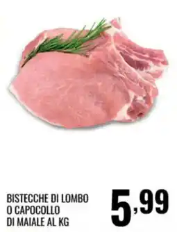 Gecop BISTECHE DI LOMBO O CAPOCOLLO DI MAIALE offerta