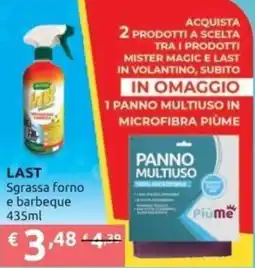 PiùMe LAST Sgrassatore forno e barbeque offerta