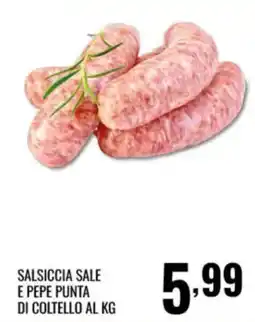 Gecop Salsiccia Sale E Pepe Punta Di Coltello offerta