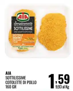 Gecop AIA SOTTILISSIME COTOLETTE DI POLLO offerta