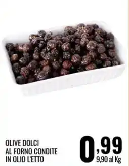 Gecop OLIVE DOLCI AL FORNO CONDITE IN OLIO L'ETTO offerta