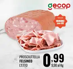 Gecop Prosciuttella Felsineo offerta