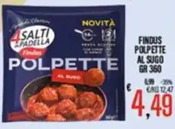 Supermercati EffePiù Findus Polpette offerta