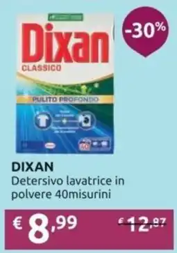 PiùMe Dixan Detersivo lavatrice in polvere offerta