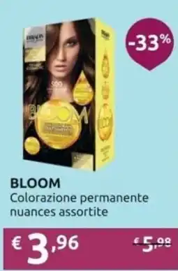 PiùMe BLOOM Colorazione permanente nuance assortite offerta