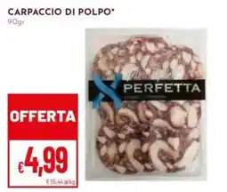 Pan Carpaccio di polpo PERFETTA offerta