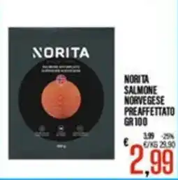 Supermercati EffePiù NORITA SALMONE NORVEGESE offerta