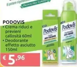 PiùMe Podovis Crema riduci e previeni callosita/Deodorante effetto asciutto offerta