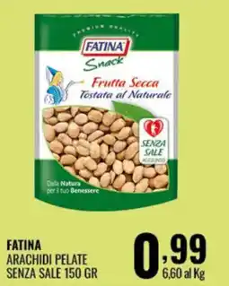 Gecop FATINA ARACHIDI PELATE SENZA SALE offerta