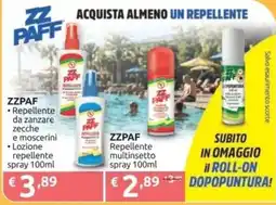 PiùMe ZZPAFF Repellente multinissetto offerta